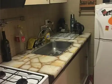 Departamento 2 ambientes con 1 baño