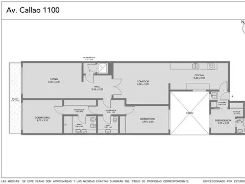 Departamento en Venta de 3 ambientes