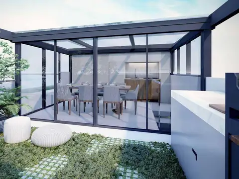 Departamento 3 ambientes con 2 baños