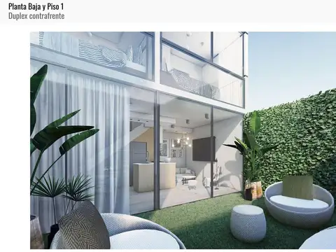 Departamento en venta 3 ambientes, duplex con patio en  Palermo Soho