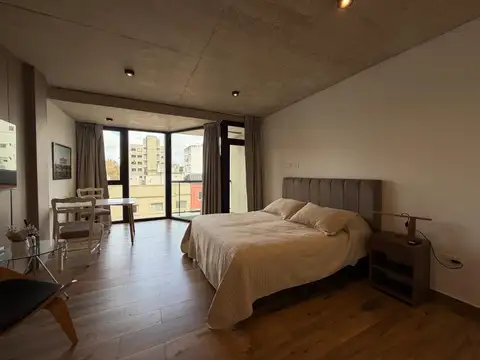 Monoambiente Moderno con balcon Amueblado
