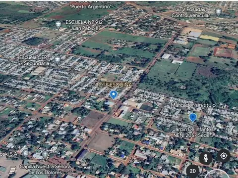 Terreno Esquina sobre av Cabo de Hornos