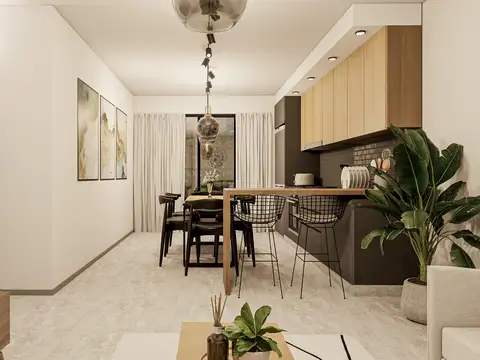Departamento en Venta con 1 cocheras