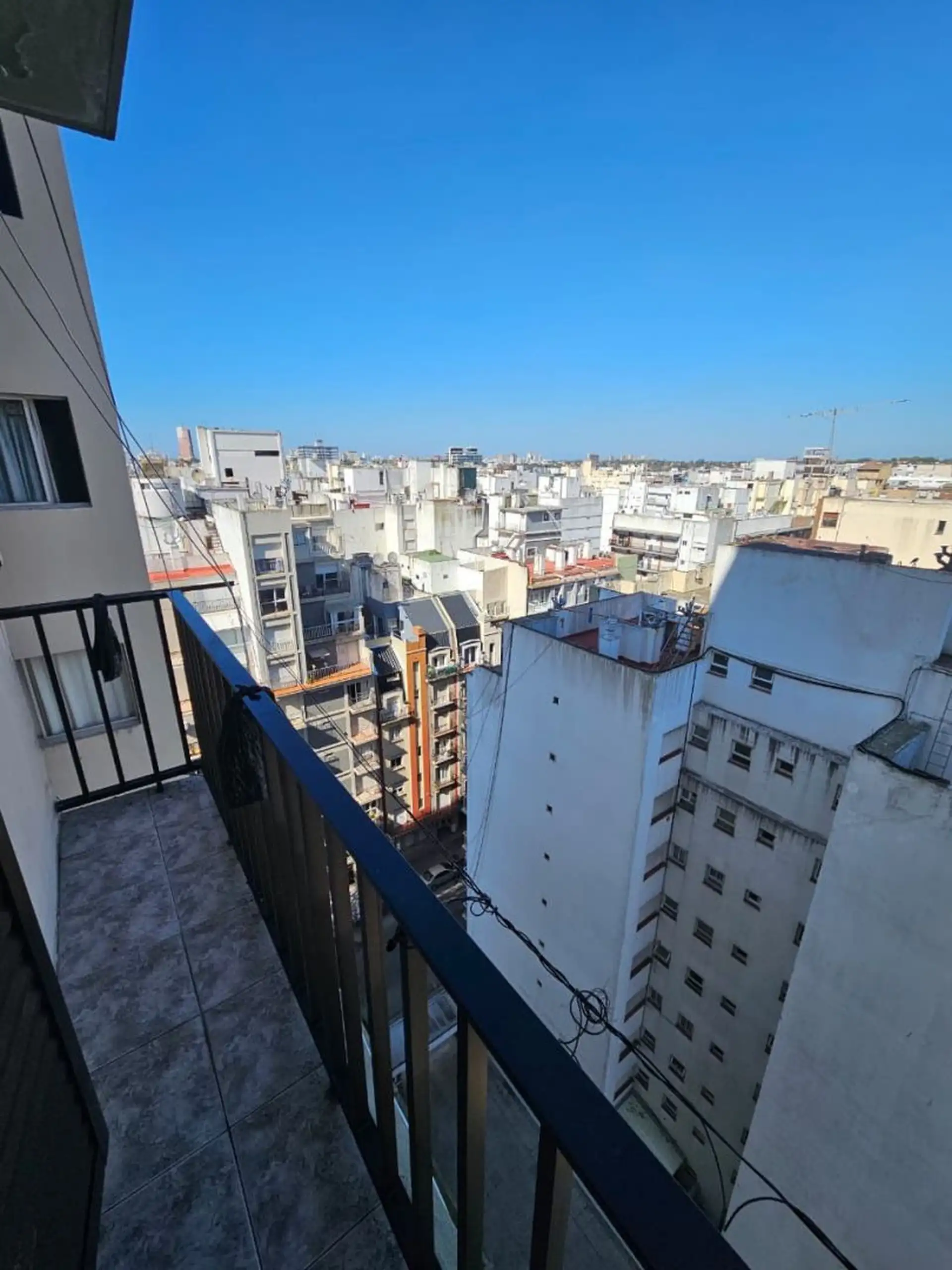 Depto 2 amb, 32m² en Plaza Colón con vista a la ciudad