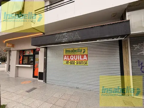 Excelente local en alquiler sobre calle Rivadavia // Planta Baja   Planta Alta