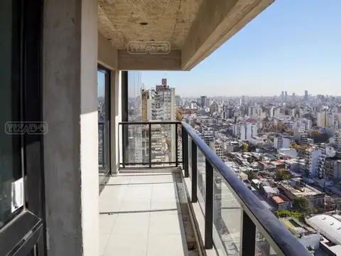 Departamento Monoambiente con 2 baños
