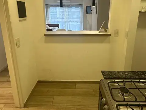 Departamento 2 ambientes con 1 baño