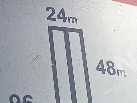 Terreno en Venta 12  mts Frente