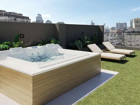 Departamento Monoambiente con 1 baño