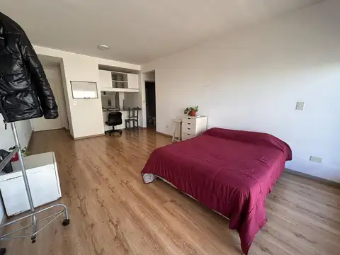 Hermoso monoambiente en Chacarita - Terraza con parrilla