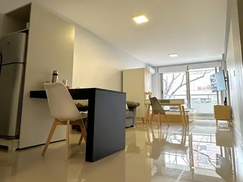 Alquiler temporal monoambiente Belgrano amueblado