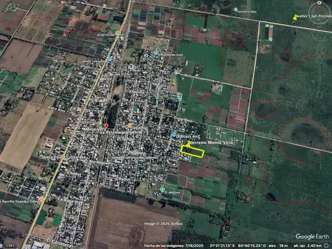 Terreno en Venta 66  mts Frente