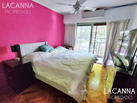 PAQUETE TODO INCLUIDO Piso con Balcón Al Frente en Excelente Ubicación de Belgrano