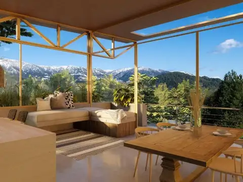 Departamento 2 ambientes con 1 baño