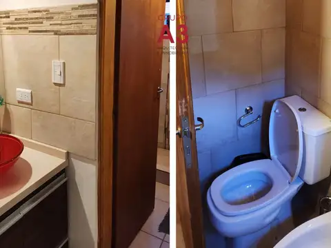 Casa 2 ambientes con 1 baño