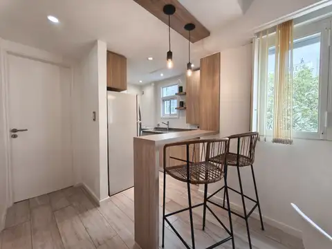 Departamento 2 ambientes con 1 baño