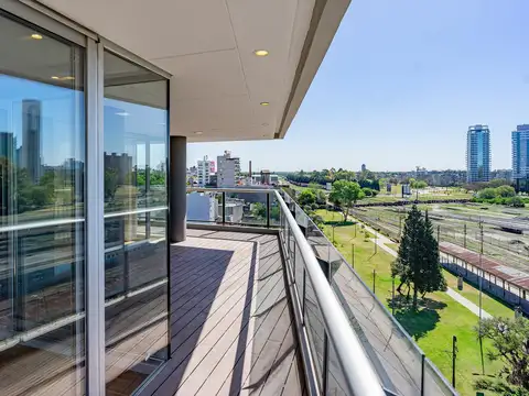 Departamento piso exclusivo 3 dormitorios con balcón terraza en Pichincha