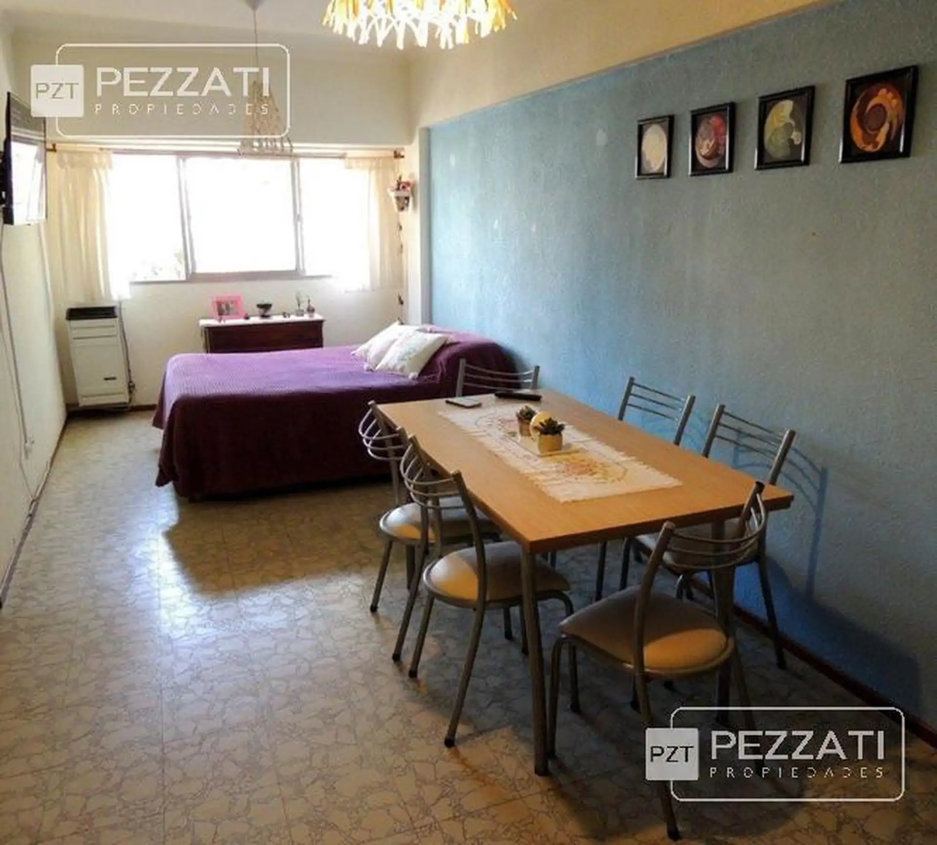 Departamento 1 amb en Güemes, 30m² externo