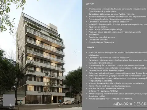 Departamento en Venta de 2 ambientes