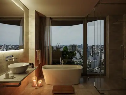 5 ambientes con amenities Caballito primer nivel