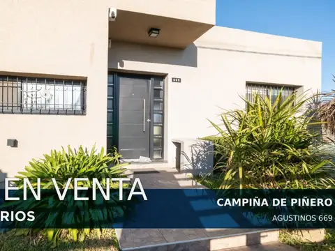 CASA EN VENTA DOS DORM EN CAMPIÑA DE PIÑERO