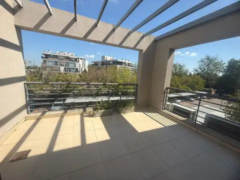 Departamento en alquiler 3 ambientes con balcón y parrilla en Terrazas de Ayres Pilar