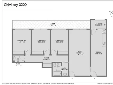 Departamento en Venta al Norte