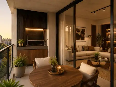VENTA EN POZO DEPARTAMENTO 3 O 4 AMBIENTES CON BALCON TERRAZA Y PARRILLA AL FRENTE EN COGHLAN