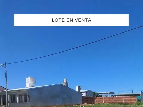 Lote en Federación 