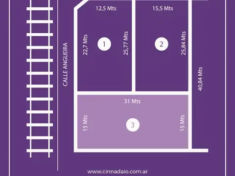 Terreno en Venta de 465,0 m2