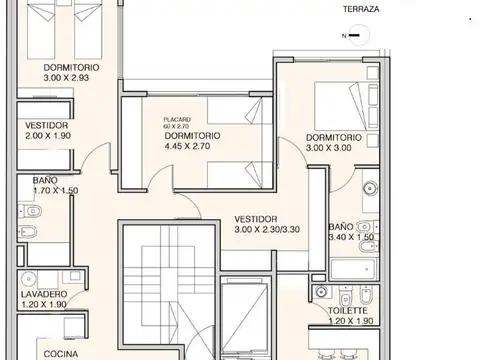 Departamento en Venta con 1 cocheras