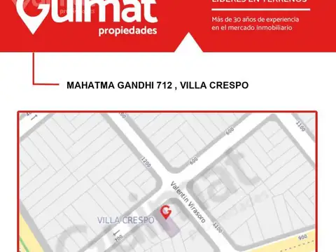 Casa en Venta en Villa Crespo, USD 325.000