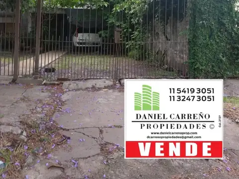 Venta Terreno con construcción a demoler. Ideal inversor 