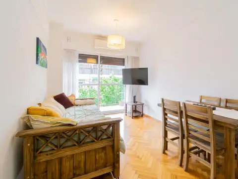 Departamento 2 ambientes Alquiler temporario Palermo Con balcón