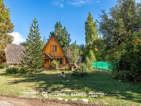 VENTA OPORTUNIDAD- Casa   Cabaña ,Barrio 3 Lagos, sobre lote de 382m2 Bariloche