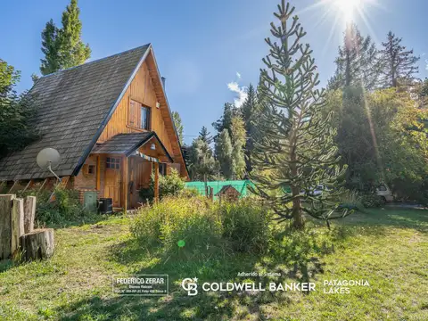 VENTA OPORTUNIDAD- Casa   Cabaña ,Barrio 3 Lagos, sobre lote de 382m2 Bariloche