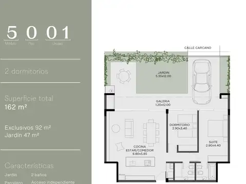 Departamento en Venta de 4 ambientes