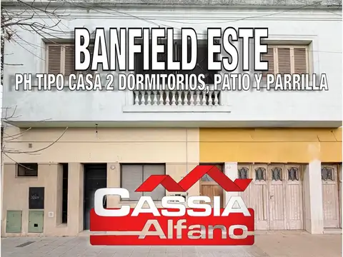 PH TIPO CASA EN PLANTA BAJA DOS DORMITORIOS Y PATIO CON PARRILLA
