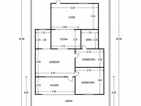 Casa en Venta 40 años