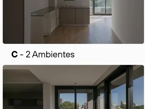 Departamento en Venta de 2 ambientes