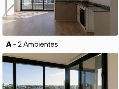 Edificio a Estrenar - Unidades de 2 ambientes