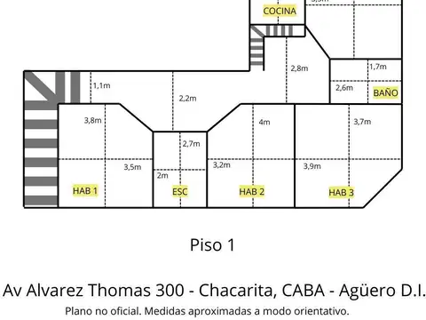 Alquiler en block, local y ph. Para distintos rubros.