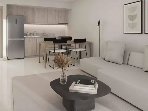 Departamento 2 ambientes con 1 baño