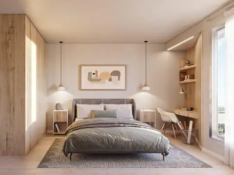 Departamento 4 ambientes con 2 baños