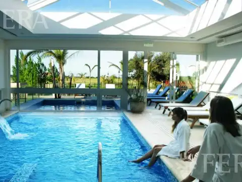 Venta de terreno con fondo a cancha de polo en Haras del Sur IV - V