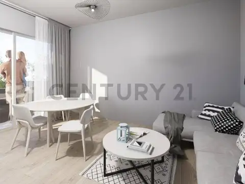Departamento 3 ambientes con 1 baño
