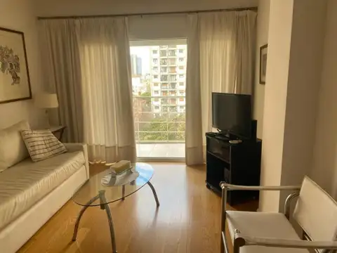 Edificio Barrancas 2 ambientes amoblado  con cochera