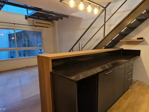 ALQUILER IMPECABLE D0S AMBIENTES CON COCHERA amplio y luminoso