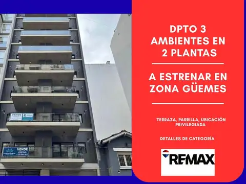 VENTA - DPTO.  3 AMB.-USD 154.000 A ESTRENAR