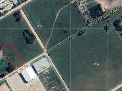 Fraccion Industrial de 3.329 m² - Burzaco